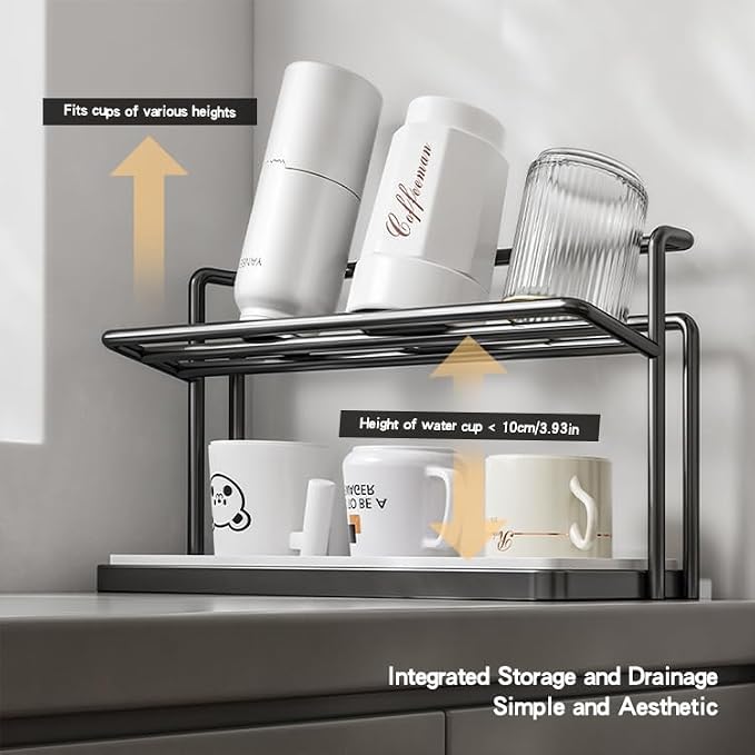 2-Tier Space-Saving Drain Rack - Image 7