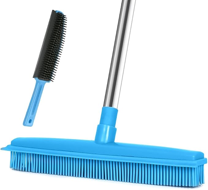 Landhope Fur Remover Broom, Rubber Broom by LandHope