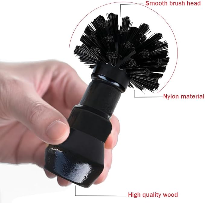 Portafilter Cleaning Brush, Professional Barista Espresso Coffee Cleaning Brush - Image 5