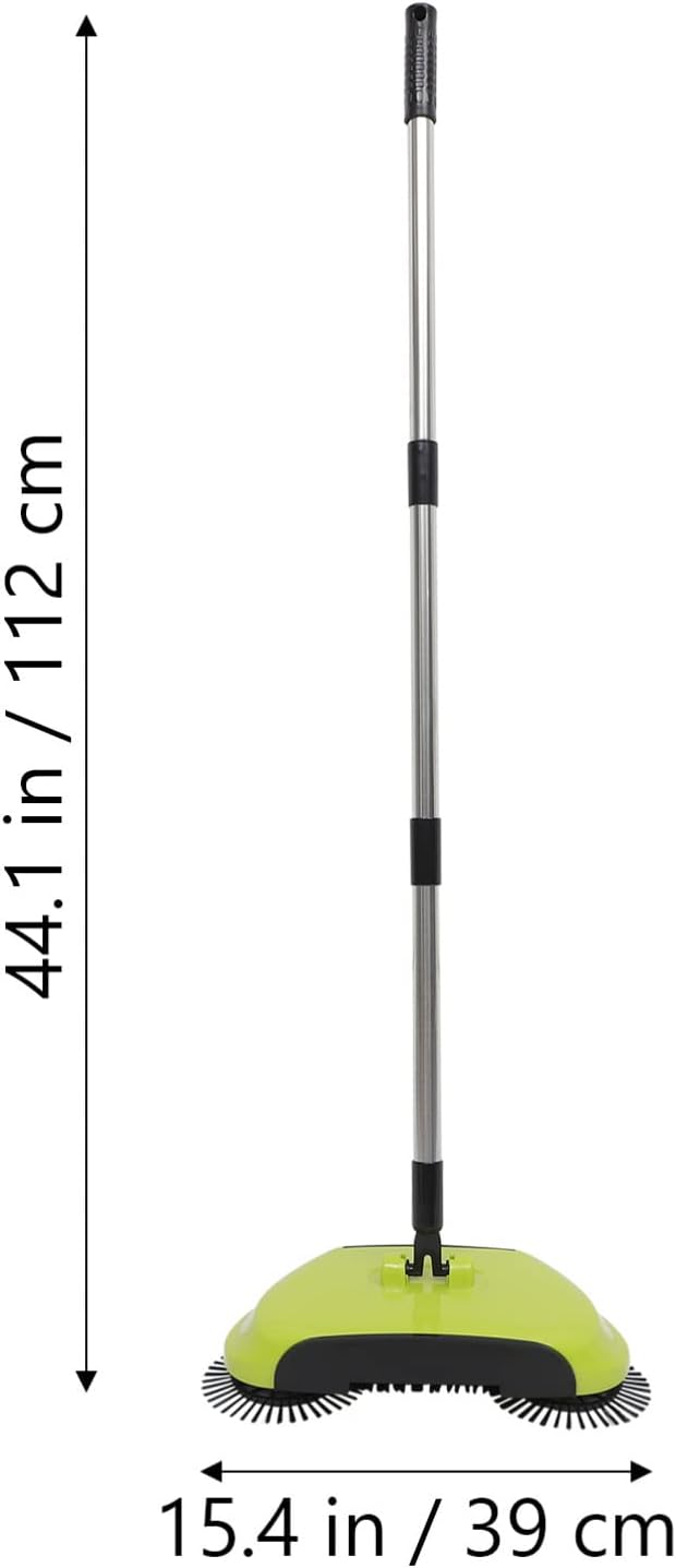 NOLITOY Hand Push Floor Sweeper Broom Carpet Sweeper Floor Cleaning Mop - Image 2