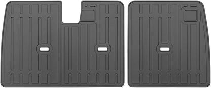 Custom for 2022-2025 2026 Toyota Tundra CrewMax Rear Seat Backrest Mats All Weather TPE Protection Mat Accessories (for 2022-2026 Toyota Tundra CrewMax)