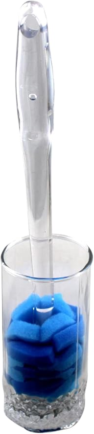 Soft Touch Kitchen Glassware Multi-Purpose Sponge Puff Dish Brush 11.5" - Image 5