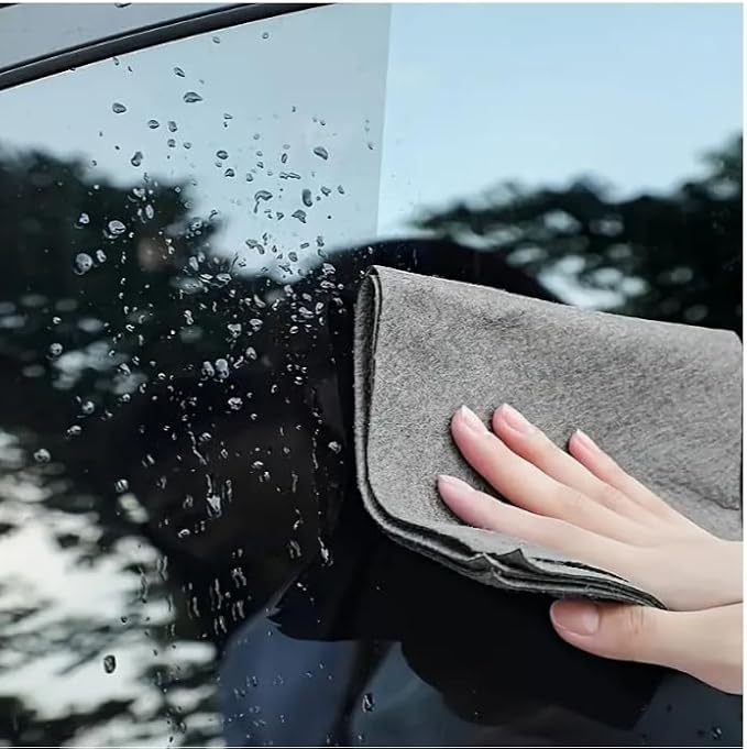 5pcs Thickened Magic Cleaning Cloth, No Trace, Car Wash Rag, Kitchen Toilet - Image 6