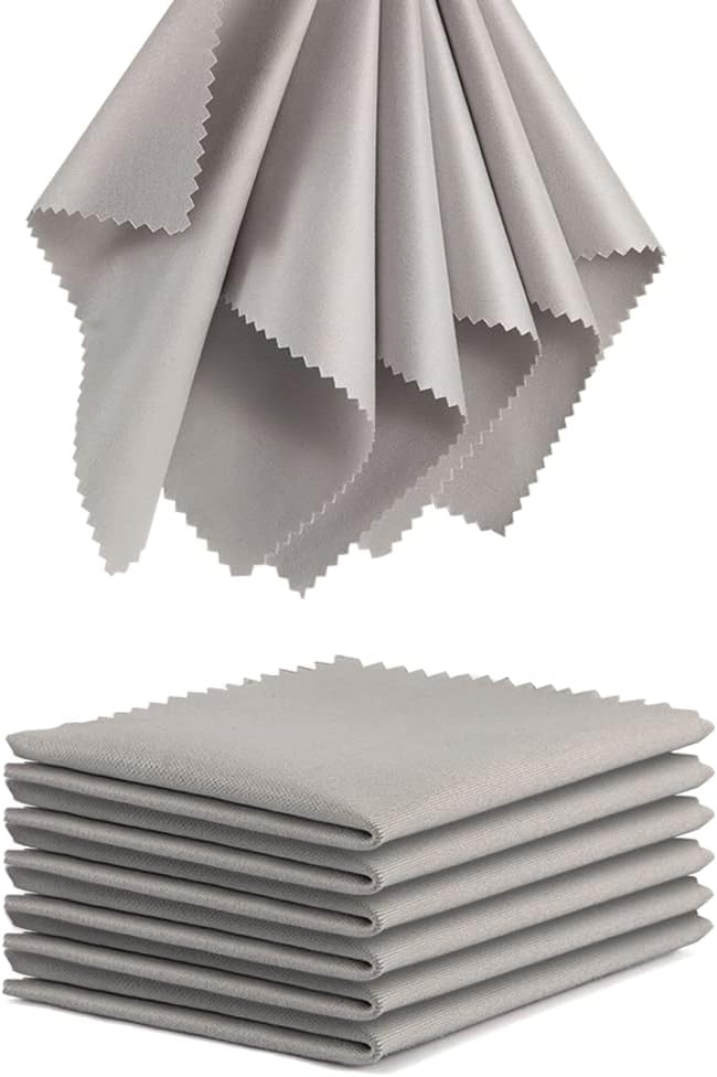 Eyeglass Cleaning Cloth Glasses Cleaner 12Pack Microfiber Lens Eyewear by TRIUMPHVISION