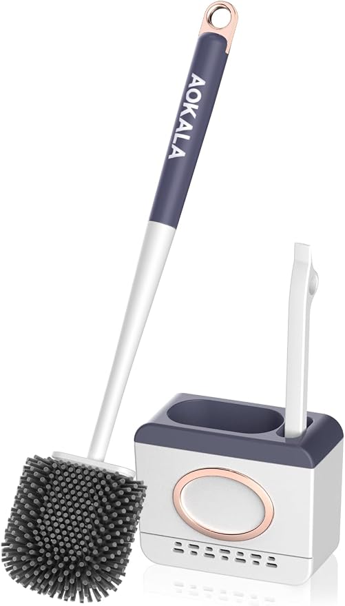 Dark Gray Toilet Bowl Cleaner Set by Aokala