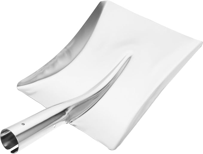 Metal Snow Shovel and Garbage Dustpan by Unknown