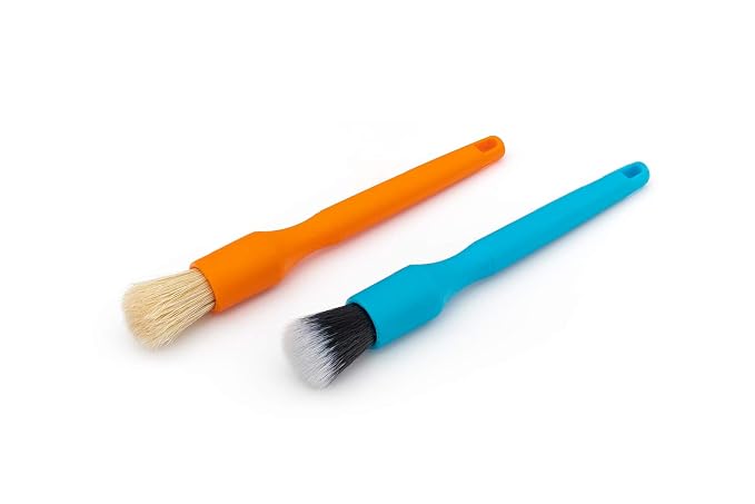 Detail Factory - Crevice Mini Detailing Brush Combo Kit - One Boar's Hair Brush by DetailFactory