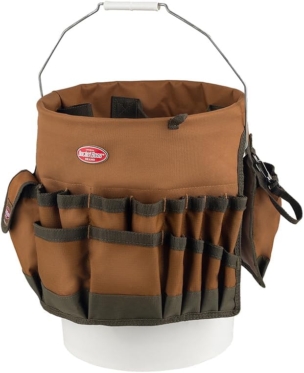 Bucket Boss The Bucketeer Bucket Tool Organizer in Brown - Image 5