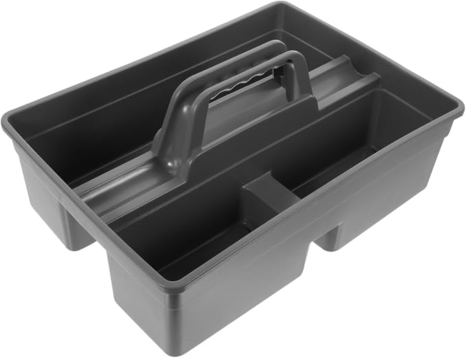 Portable Hand-held Cleaning Tool Organizer Sturdy Storage Box by Hemobllo