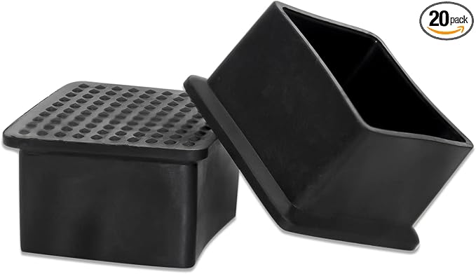 Flyshop Flexible Anti-Scratch PVC Patio Chair Table Leg Caps Tips Floor by Flyshop