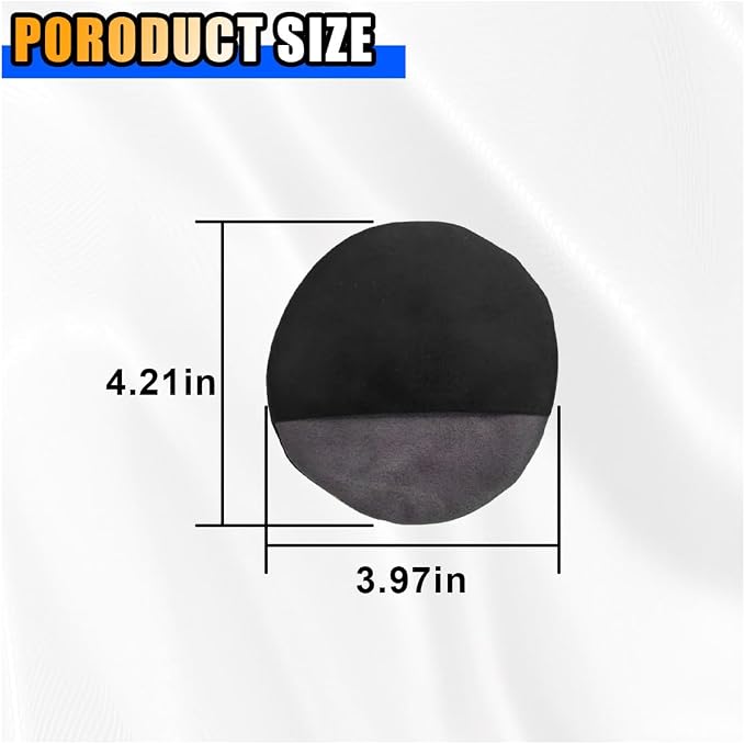 Round Car Touch Screen Cleaner Cloth, Microfiber Cleaning Pad Car Cleaning Wipes - Image 2