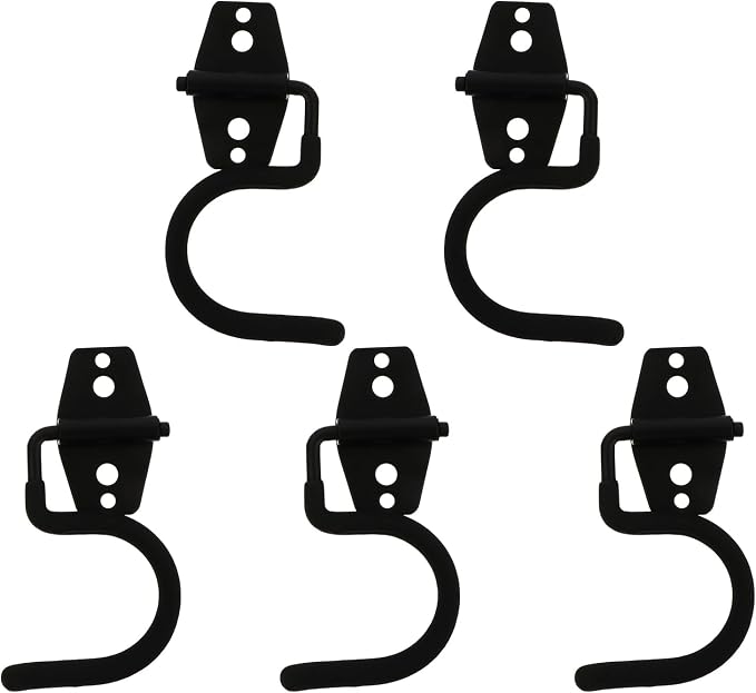 Angoily Broom Hooks 5PCS Broom Mop Hook Wall Hangers Heavy Duty Wall Mounted - Image 2