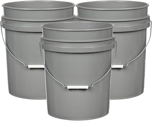 House Naturals 5 Gallon Premium HPDE Plastic Bucket by House+Naturals