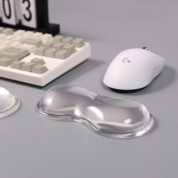 Clear Gel Wrist Rest for Mouse, Relax Your Wrist, for Laptop Computer Office & - Image 5