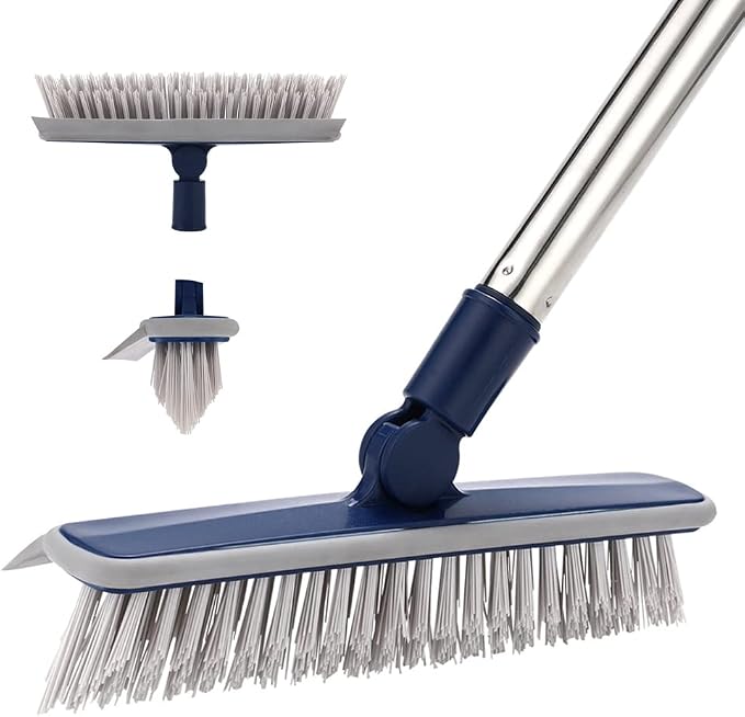2 in 1 Floor Scrub Brush Grout Brush by Homilifibra
