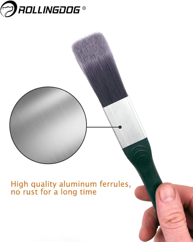 ROLLINGDOG Trim Paint Brush, Edging Paint Brushes - Image 3