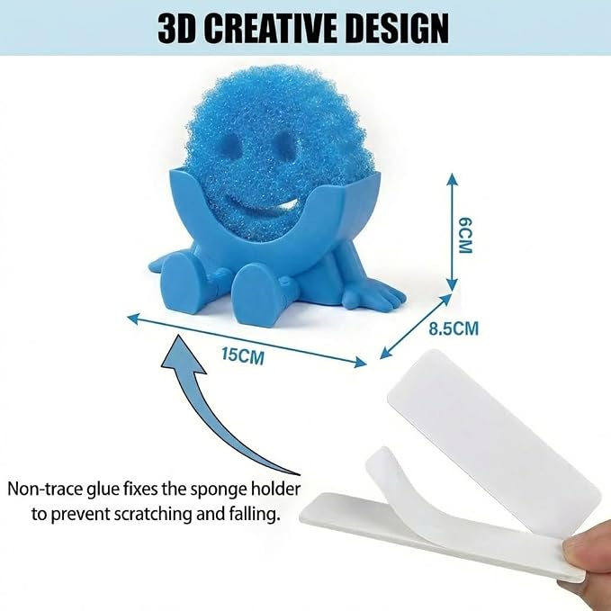 Creative Hanging Sponge Holder - Image 3