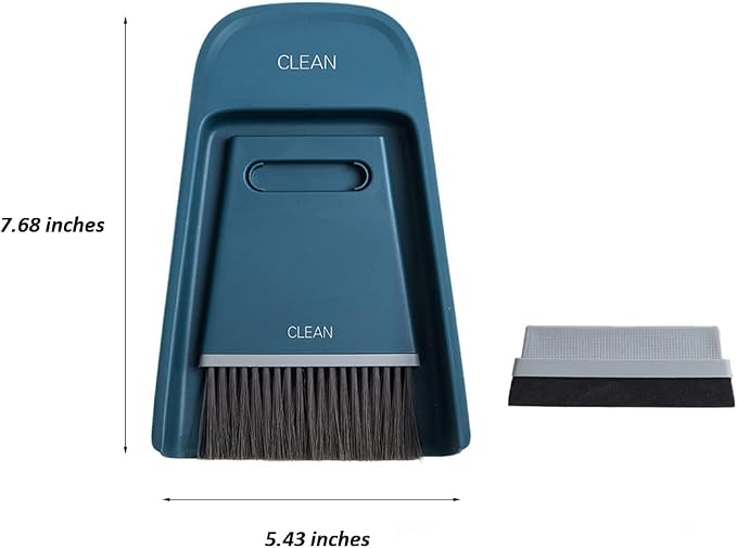 3 in 1 Mini Hand Brooms Small Dust Pan Scraper and Brush Set - Image 7