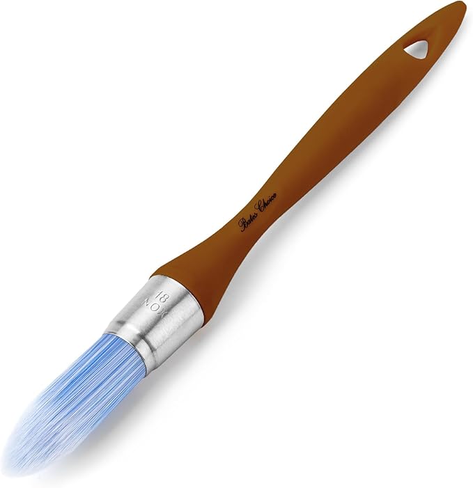 Bates- Trim Paint Brush, 0.75 Inch, Ergonomic Non-Slip Handle, Synthetic by BatesChoice