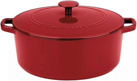 Cuisinart Chef's Classic Enameled Cast Iron Round Covered Casserole by Cuisinart