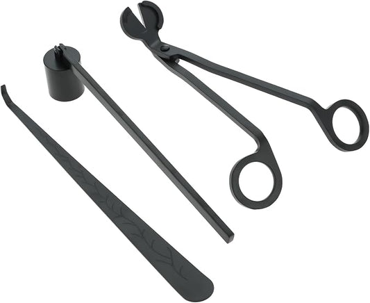 3 in 1 Candle Accessory Set, Candle Wick Trimmer, Candle Wick Snuffer, Candle by TEENGSE
