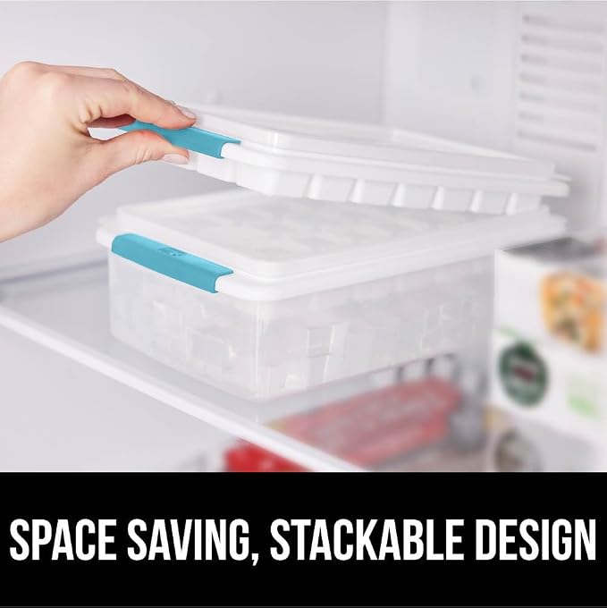 GORILLA GRIP Stackable Ice Cube Tray and Bin Set - Image 7