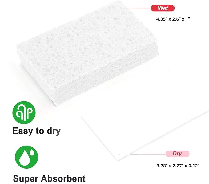 36 - Pack Non-Scratch Scrub Sponges - Sponges - Image 3