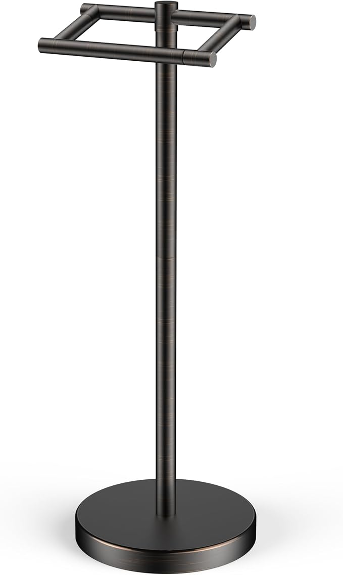 FORIOUS Toilet Paper Holder Wall Mount, Stainless Steel Rustproof Double Post by FORIOUS