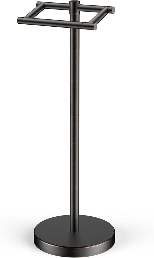 FORIOUS Toilet Paper Holder Wall Mount, Stainless Steel Rustproof Double Post by FORIOUS