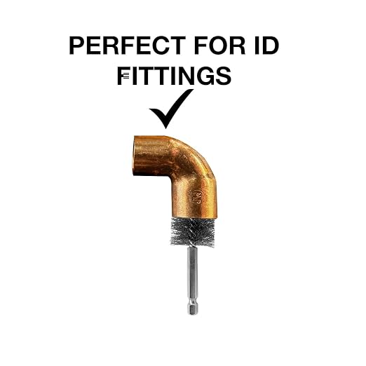WICKED Professional ID Copper Tube Pipe Cleaner Replacement Brushes) - Image 5