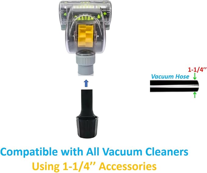 1-1/4'' Vacuum Turbo Brush Attachment - Image 7