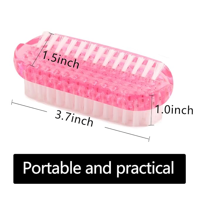 Nail Brush for Cleaning Fingernails Two Sided Hand Fingernail Scrub Brush Soft - Image 6