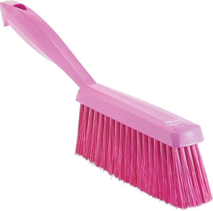 Vikan 45871 Bench Cleaning Brush, Polypropylene/Polyester Soft Bristle Dustpan by Vikan
