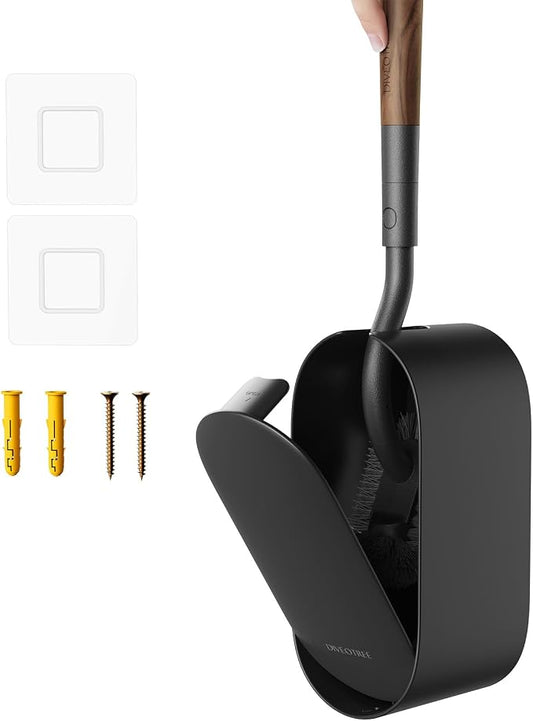 Toilet Cleaner Brush, Diveotree Toilet Brush and Holder by Unknown