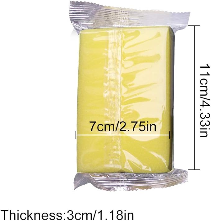 Sponge Individually Wrapped，Kitchen Dishwashing Sponge Scouring Pad Dishcloth - Image 2