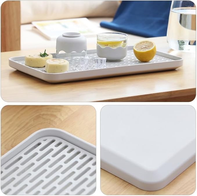 Bottle Drying Rack with Dual Layer Drain Tray 12.20X6.88X0.98In Kitchen - Image 2
