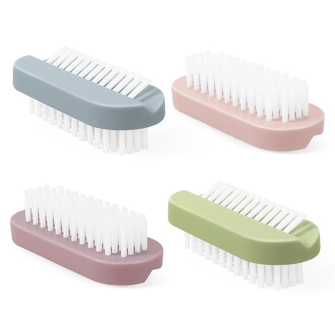 Nail Brush for Cleaning Fingernails, Larbois Deep Cleaning Fingernail Brush Two by Larbois