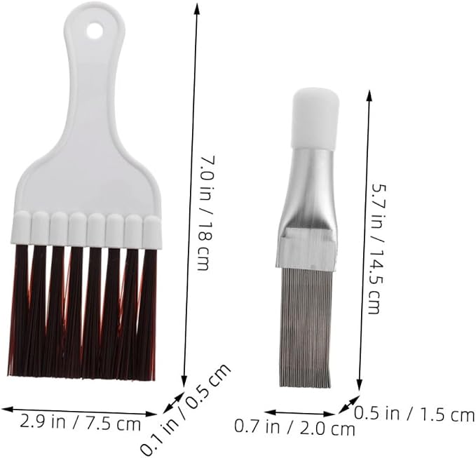Cabilock 5sets Air Conditioner Fin Cleaning Tool Brush Comb Kit - Image 6