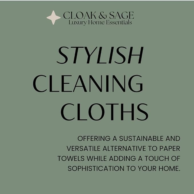 Microfiber Cleaning Cloths 13x13 – Lint-Free, Streak-Free Reusable Towels - Image 9
