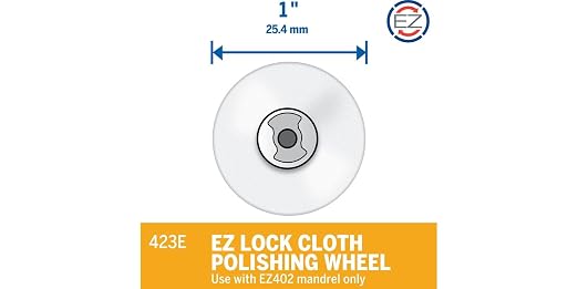 Dremel 423E EZ Lock Cloth Polishing Wheel - Image 2
