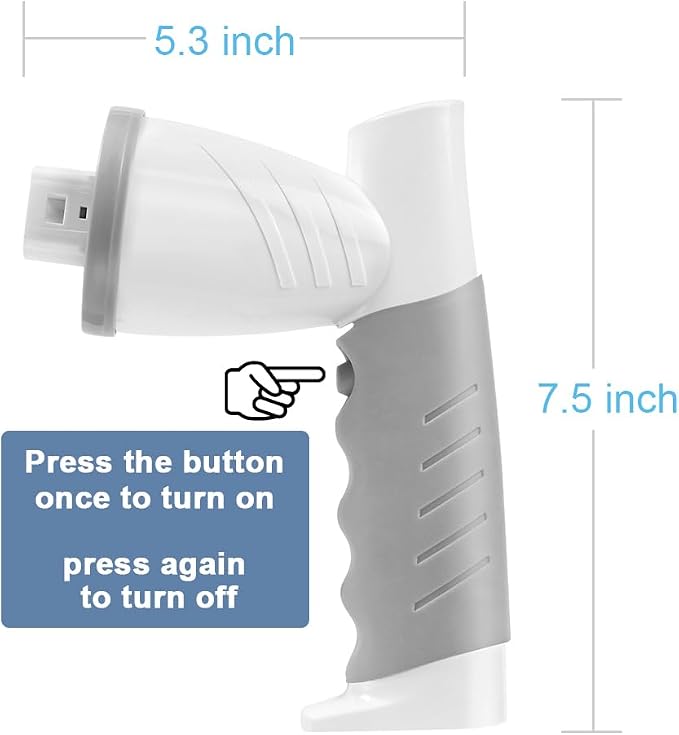 Electric Spin Scrubber, Bathroom Cleaning Brush Shower Scrubber Portable - Image 8