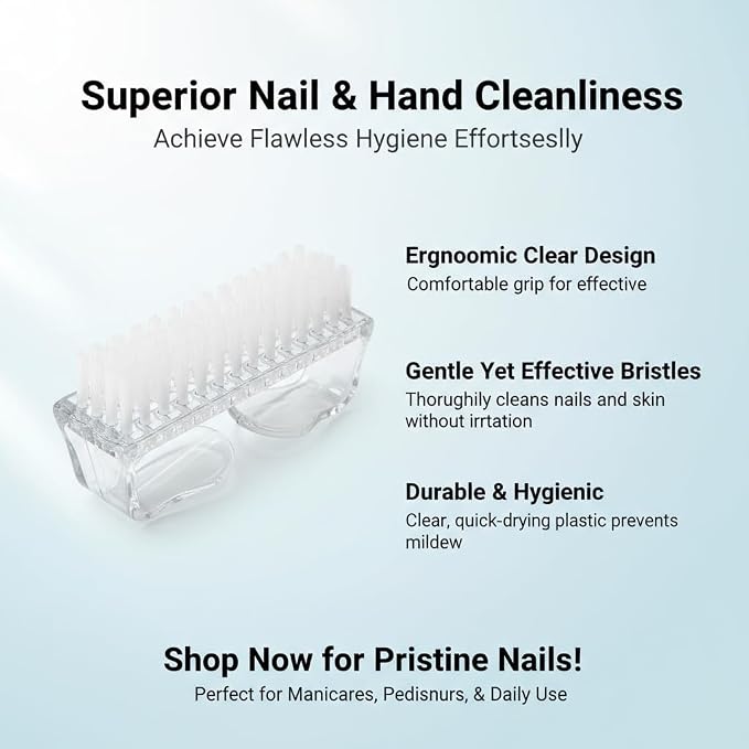 3Pcs Different Kinds of Fingernail brush - Image 3