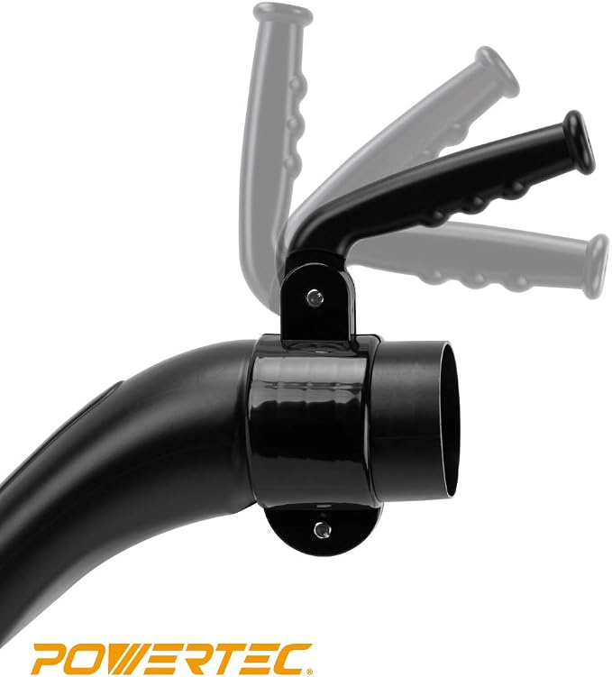 POWERTEC 70283 4-Inch Dust Collection Bench Nozzle w/Quick Change Handle - Image 5