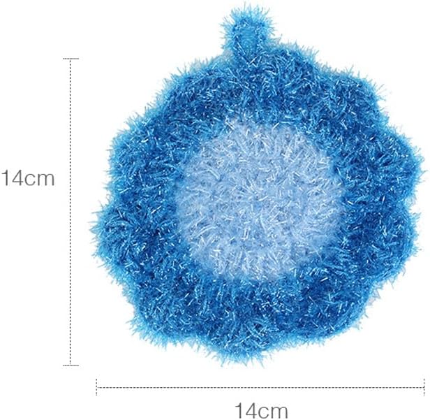 3Pcs Cute Flower Dish Scrubbers - Image 4