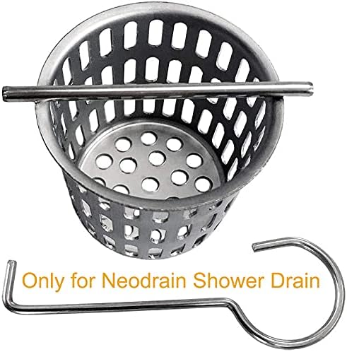 Neodrain 2PCS Hair Catchers Shower Drain Hair and Debris Strainer Only Fit - Image 8