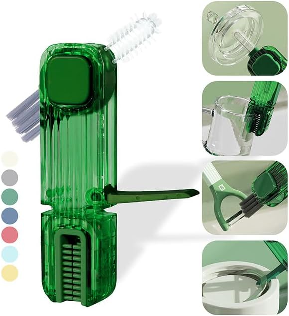 4 in 1 Cup Lid Gap Cleaning Brush by VIDONIO