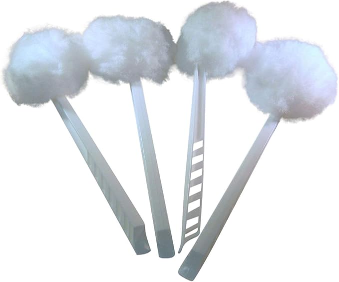 Metal Bowl Brush 4-Pack by Unknown