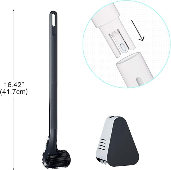 Toilet Brush, Long Handle Golf Toilet Brush - Image 6