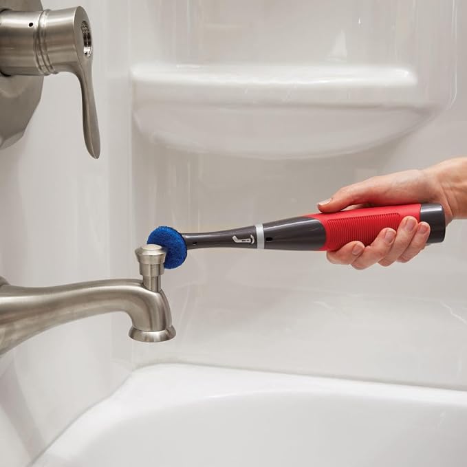 Rubbermaid Reveal Power Scrubber Attachable Scouring & XL Brush Head, - Image 7