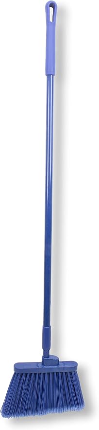 SPARTA 41082EC14 Plastic Color Coded Broom, Flagged Bristles, Long Broom by SPARTA
